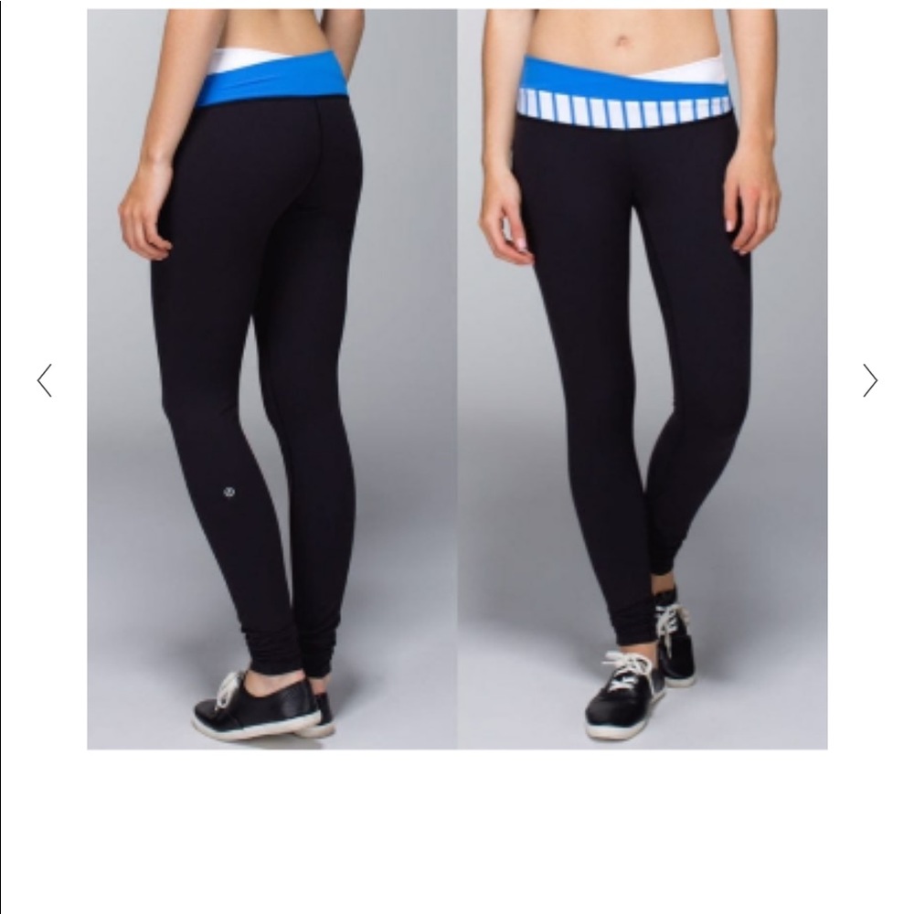 Lululemon Athletica Astro Wunder Under Pant Black Leggings Sz 6